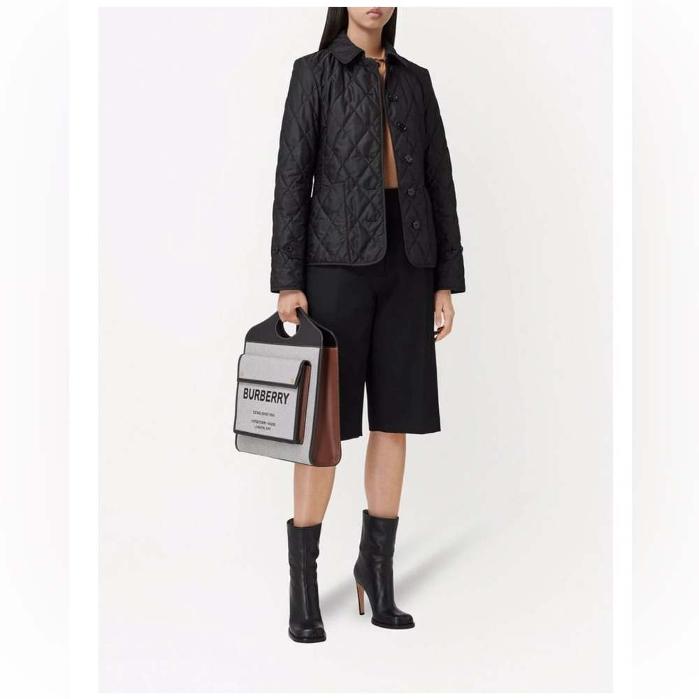 Burberry fernleigh Thermoregulated Diamond Quilted Jacket Size Medium